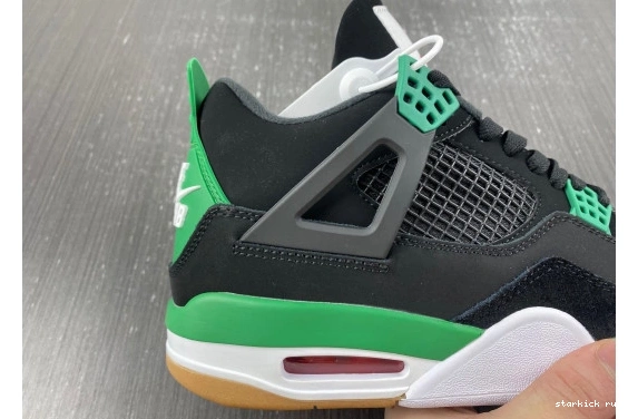 Black Jordan Retro DR5415-030 4 Green  DR5415-030   SB 0201